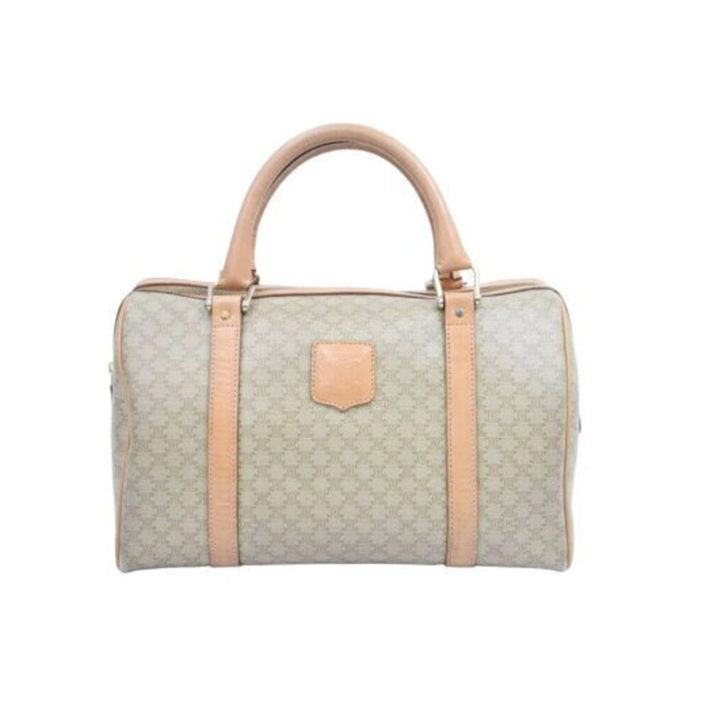 Celine Speedy Handbag Boston Bag Macadam Brown